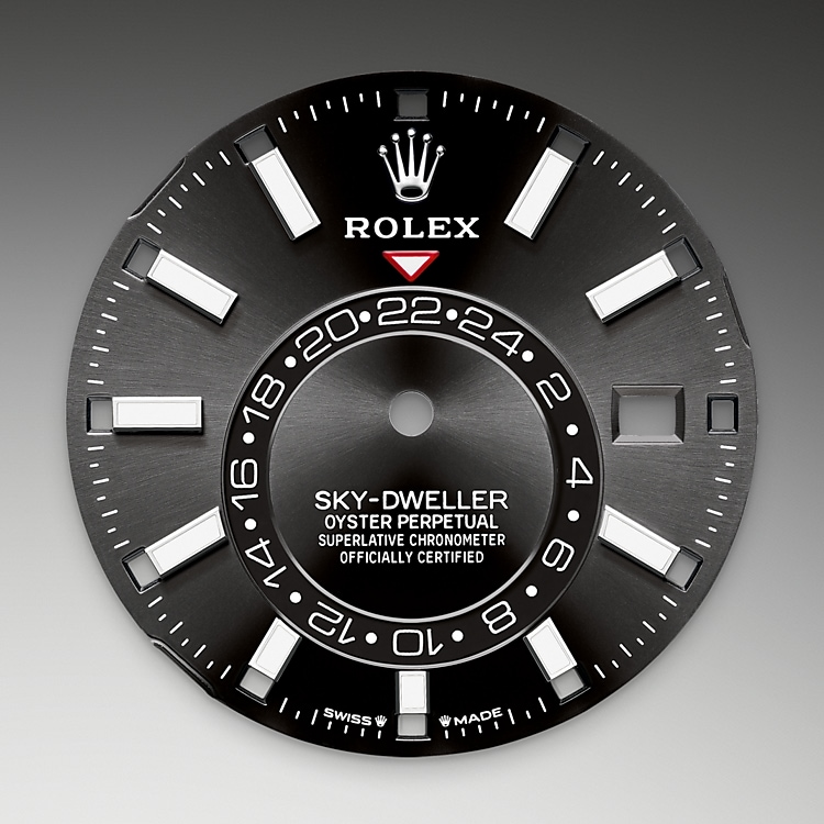 Rolex Sky-Dweller - Bright black dial