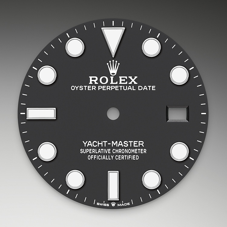 Rolex Yacht-Master 42 - Intense black dial