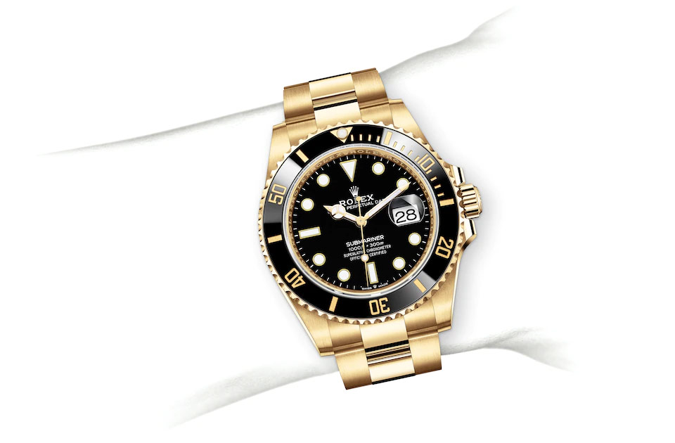 Rolex Submariner in Gold, M126618LN-0002 | Edwards Lowell