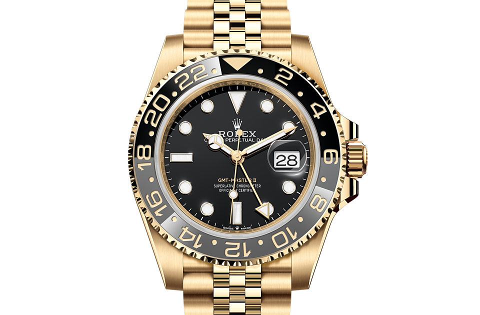 Rolex GMT-Master II in Gold, M126718GRNR-0001 | Edwards Lowell