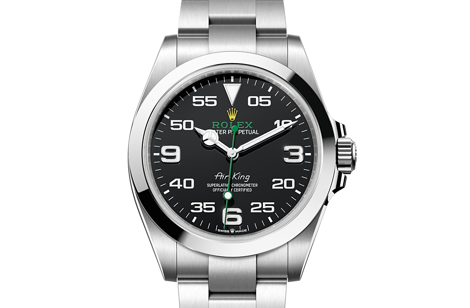 Rolex Air-King in Oystersteel, M126900-0001 | Edwards Lowell