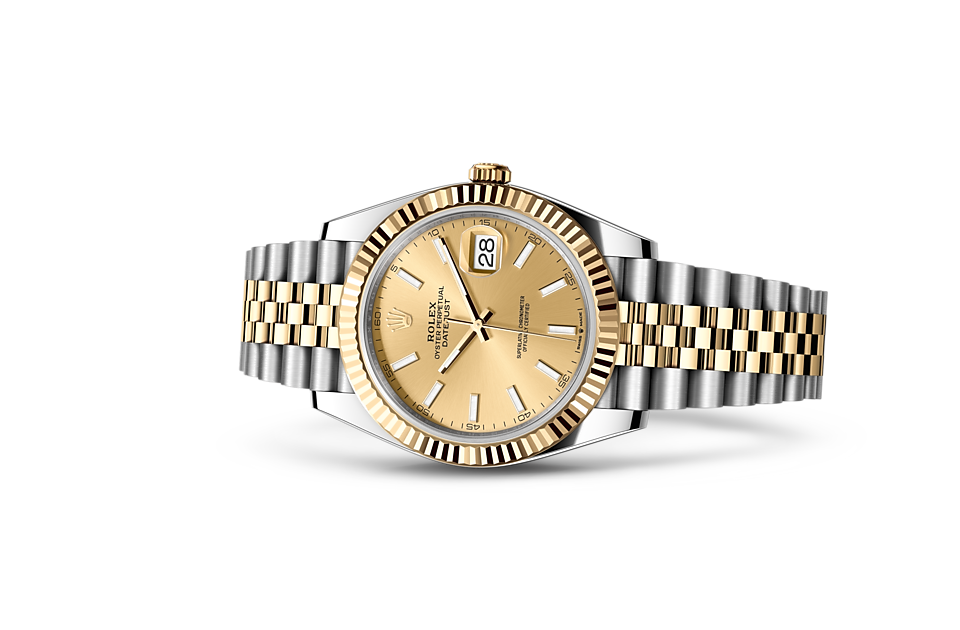 Rolex Datejust in Oystersteel and gold, M126333-0010 | Edwards Lowell