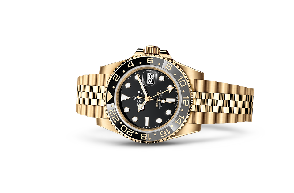 Rolex GMT-Master II in Gold, M126718GRNR-0001 | Edwards Lowell
