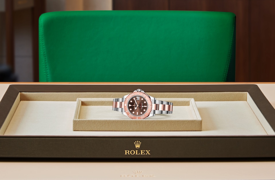 Rolex Yacht-Master in Oystersteel and gold, M268621-0003 | Edwards Lowell