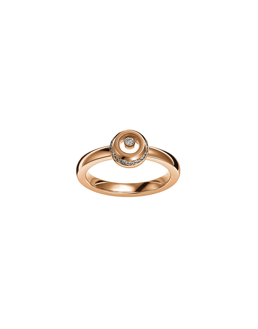 Chopard Happy Diamonds Ring Rose Gold 829012-5111