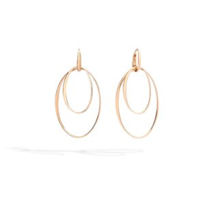 Pomellato - EARRINGS GOLD CONCENTRIC RG