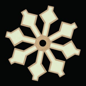 Tudor snowflake