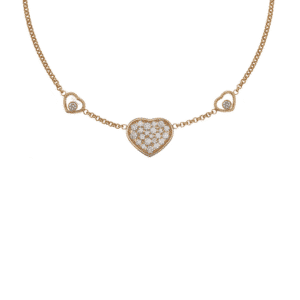 HAPPY HEARTS NECKLACE ROSE GOLD
